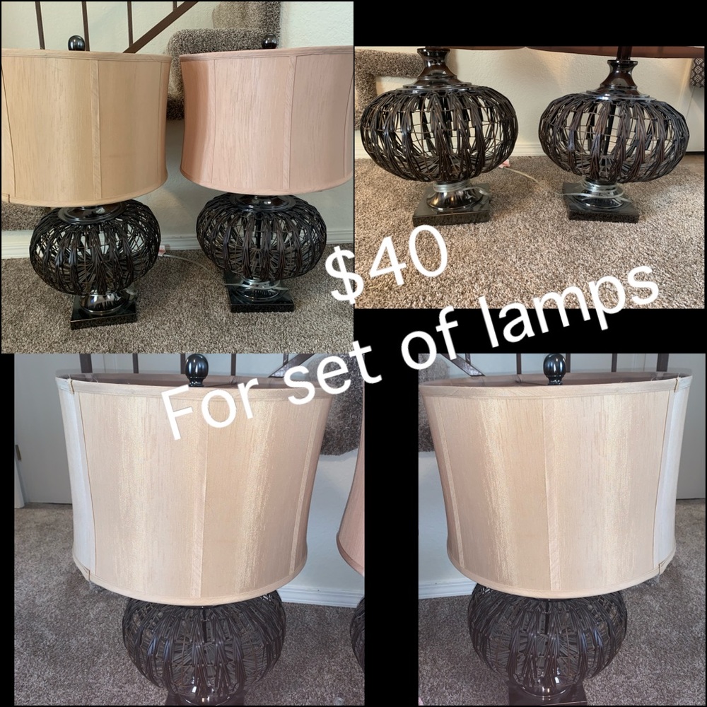 Home interior safari decor in great condition
